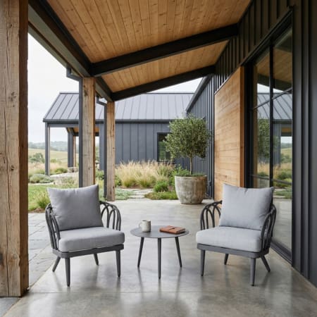 Hilton 3 Piece Lounge Bistro Set