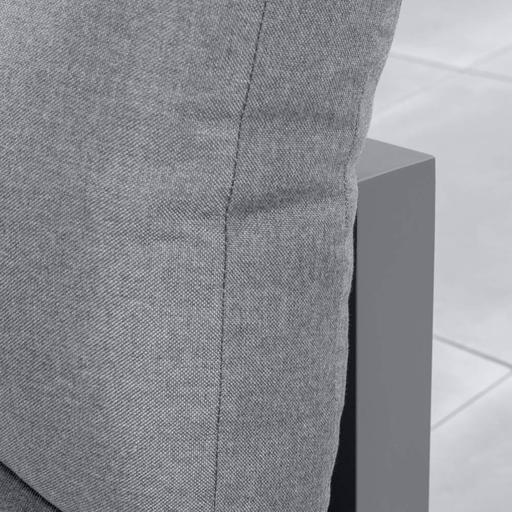 Loxton Sofa Grey Close Up 2 VB