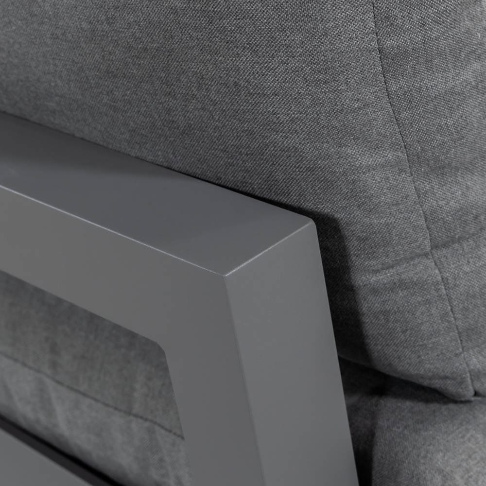 Loxton Sofa Grey Close Up 5 VB