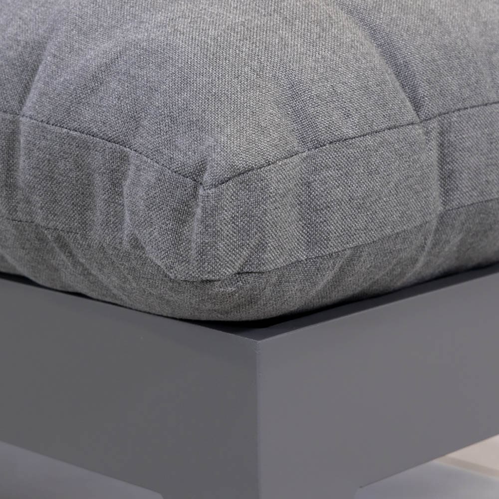 Loxton Sofa Grey Close Up 7 VB