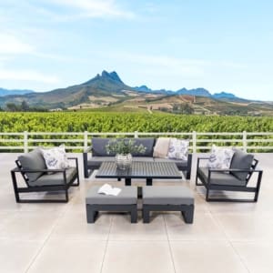 Palm 6 Piece Lounge Sofa Set Lifestyle VB