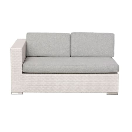 Petunia 2 Seater Right Sofa White & Light Grey Front (VB)
