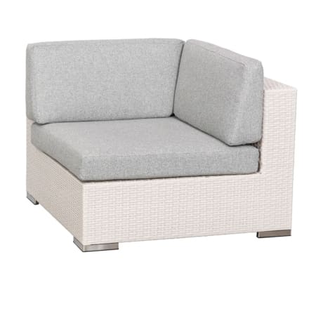 Petunia Corner Sofa White & Light Grey Front (VB)