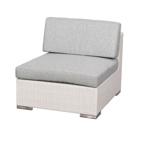Petunia Middle Chair White & Light Grey Front (VB)