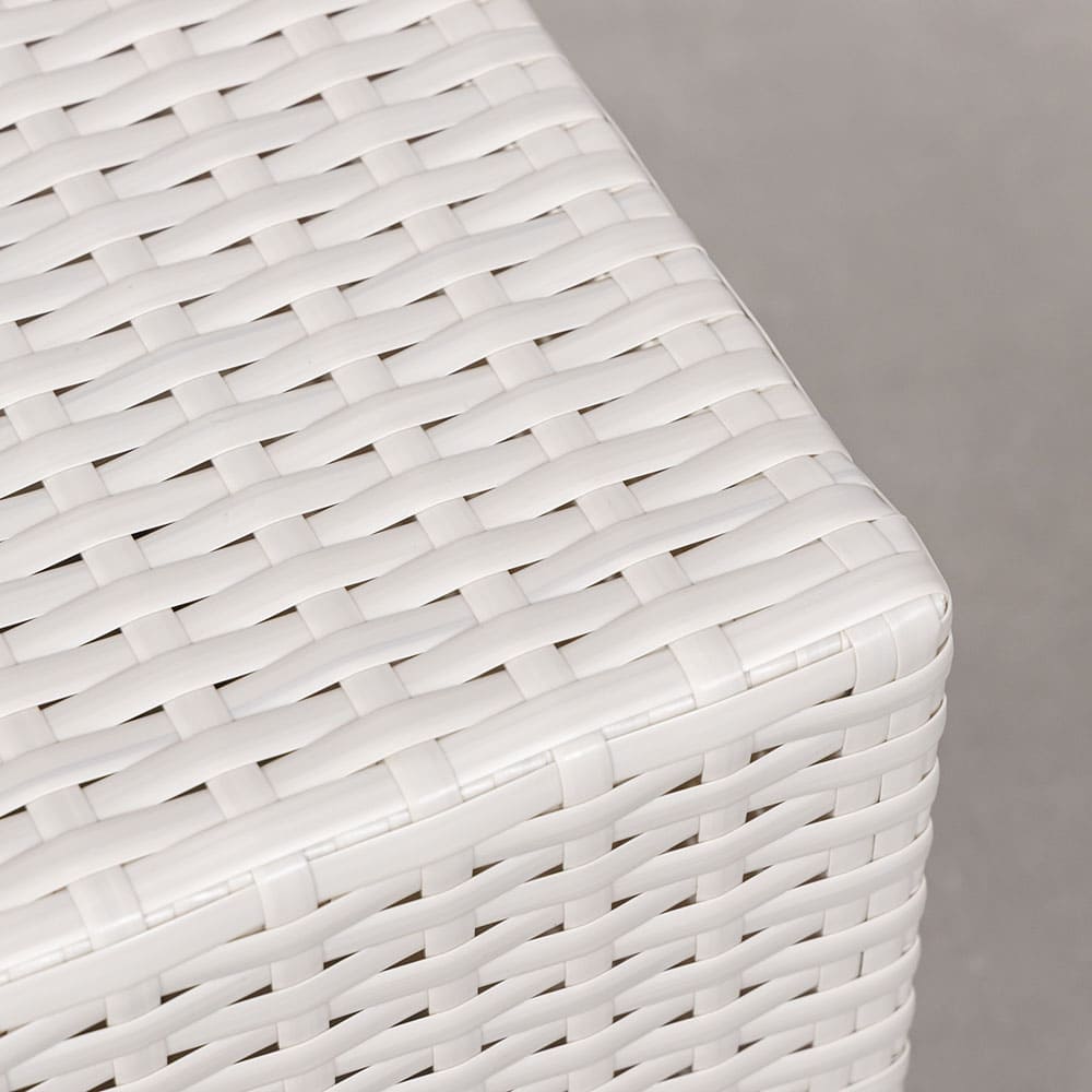 Petunia Side Table White Close Up (VB)