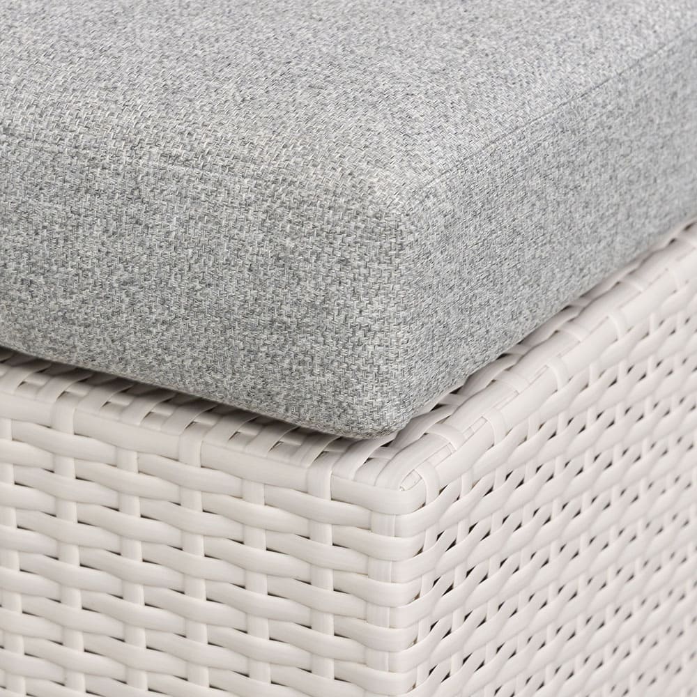 Petunia Sofa White & Light Grey Close Up 4 (VB)