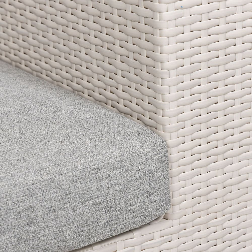 Petunia Sofa White & Light Grey Close Up 6 (VB)