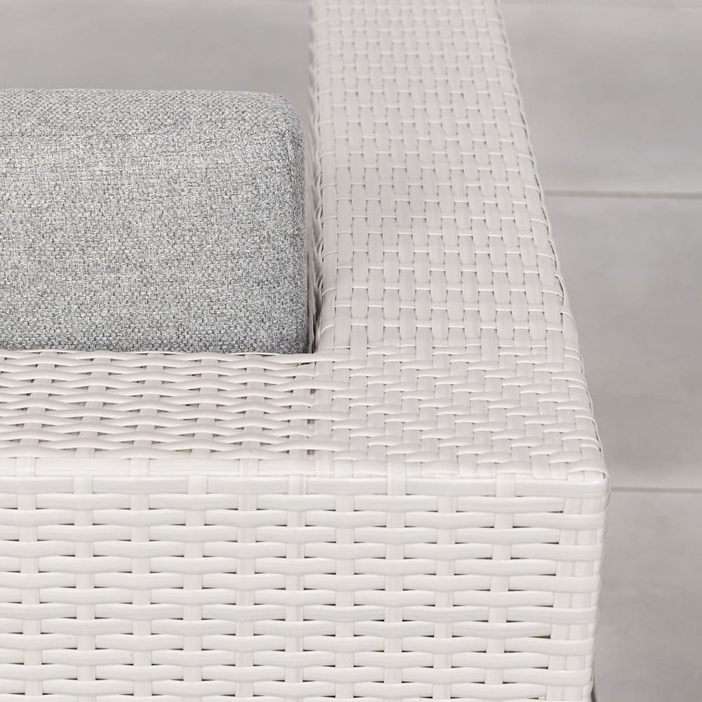 Petunia Sofa White & Light Grey Close Up (VB)