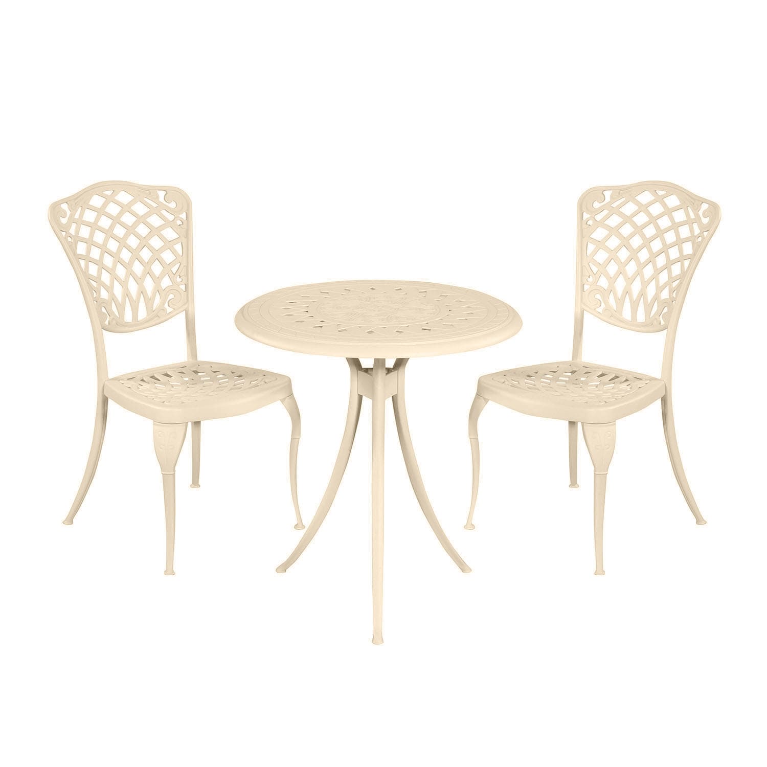 Baswick 2 Seater Dining Set Pebble VB