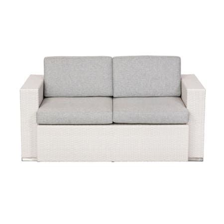 Disa 2 Seater Sofa White & Light Grey (VB)