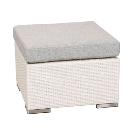 Disa Ottoman White & Light Grey (VB)