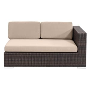 Petunia 2 Seater Left Sofa Brown VB