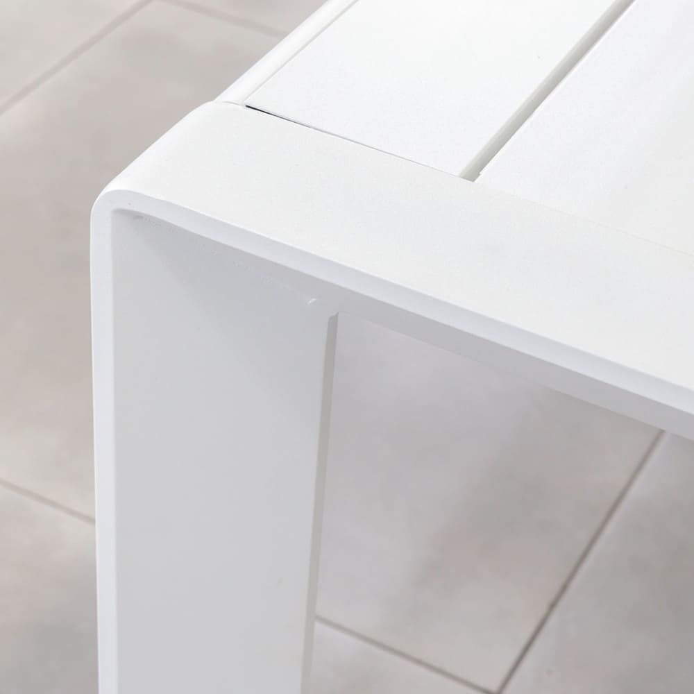 Terni 8 Seater Dining Table White New Tables Close Up 4 VB