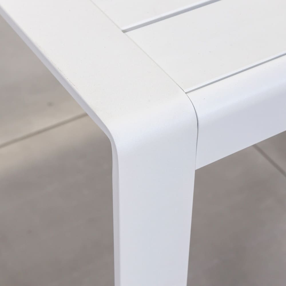 Terni 8 Seater Dining Table White New Tables Close Up VB