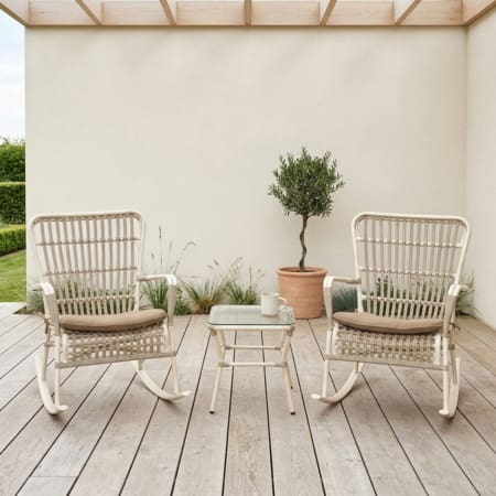 Sardinia 3 Piece Lounge Bistro Set