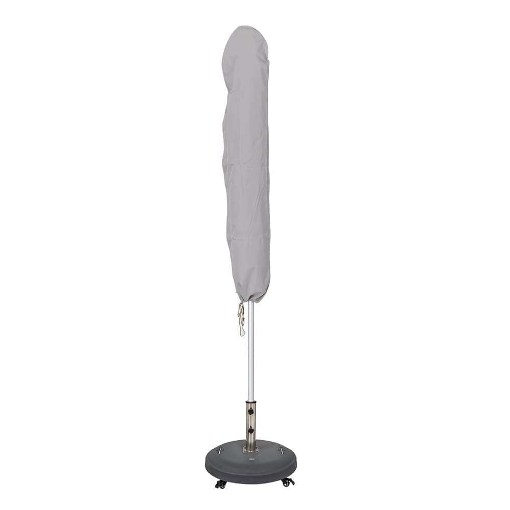 Set 835 charcoal umbrella 2x2 aluminium cover