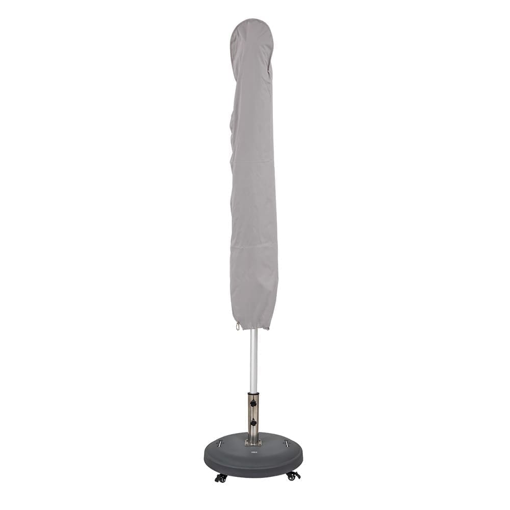 Set 836 charcoal umbrella 2x3 aluminium cover
