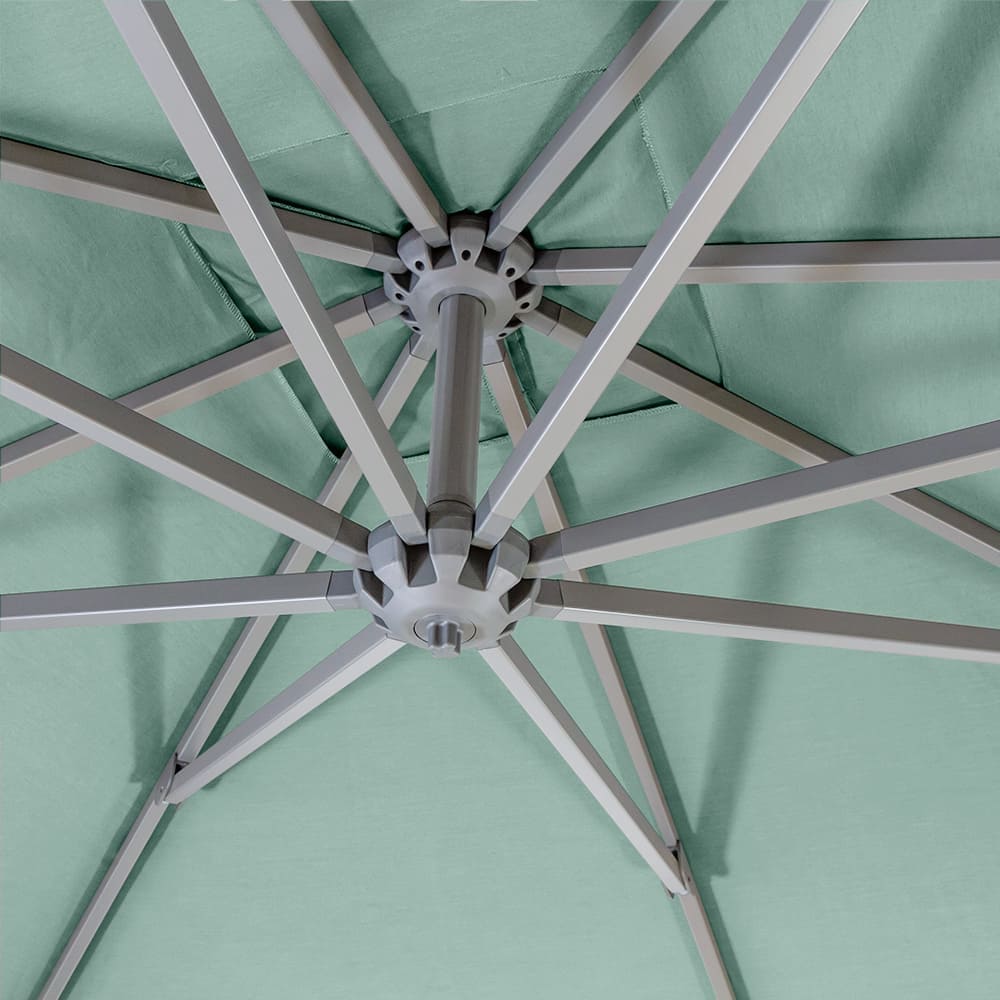 3x3m Sling Umbrella Spa Close Up VB