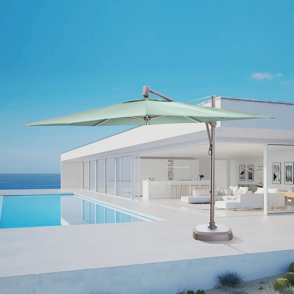 3x3m Sling Umbrella Spa Lifestyle VB