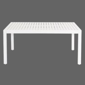 Maule Low Lounge Dining Table White VB