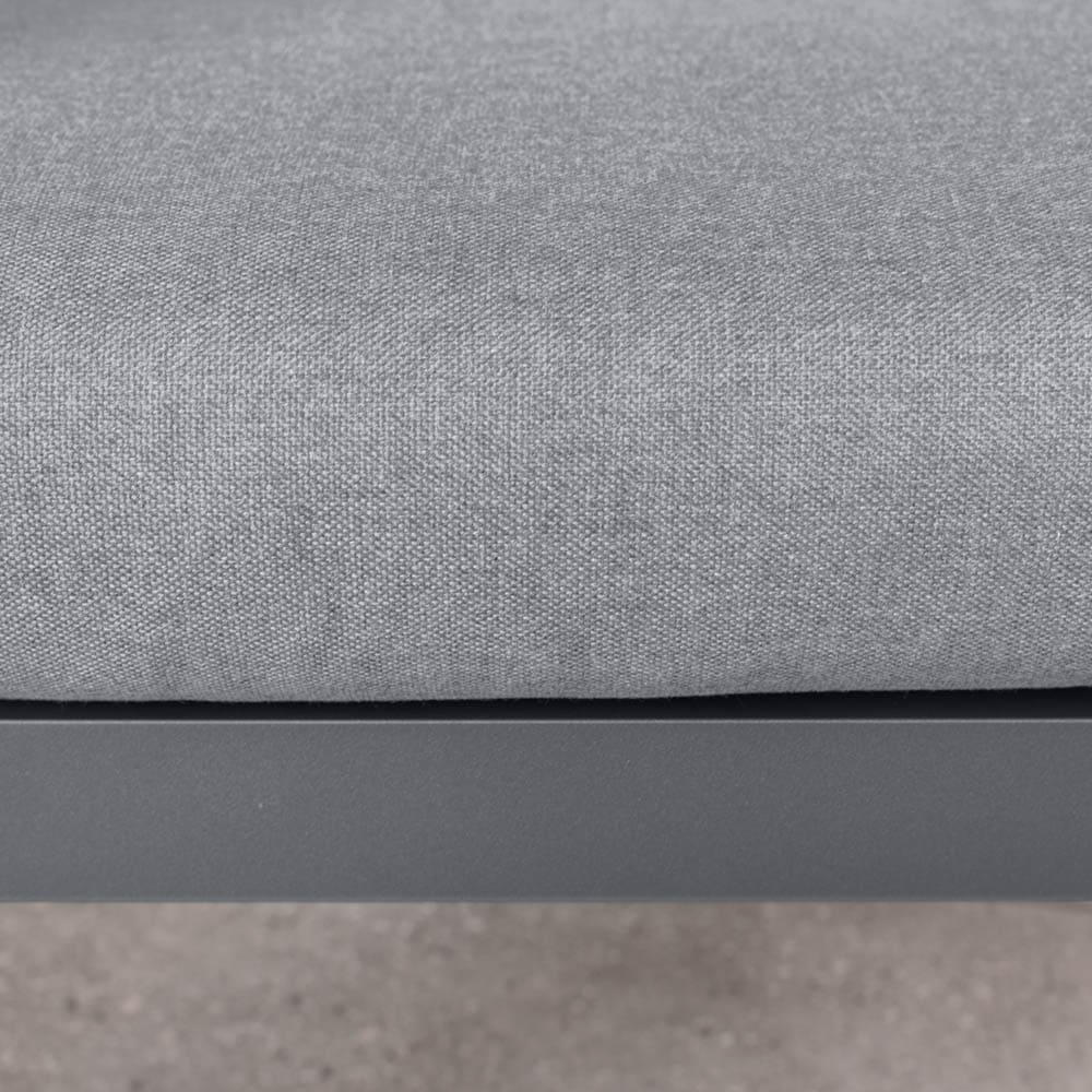 Midura Lounge Chair Grey Close Up 3 VB