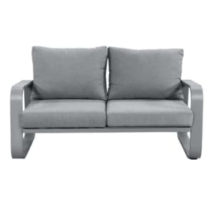 Travalia 2 Seater Sofa Grey VB