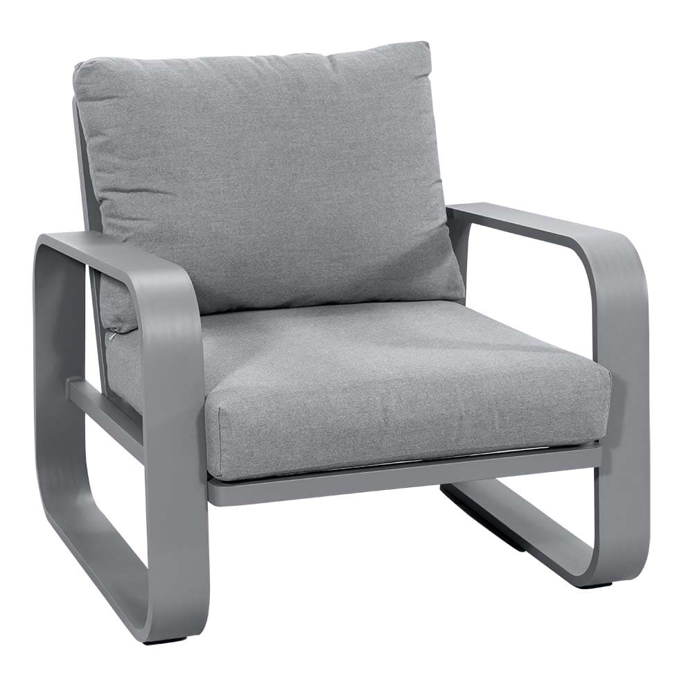 Travalia Lounge Chair Grey