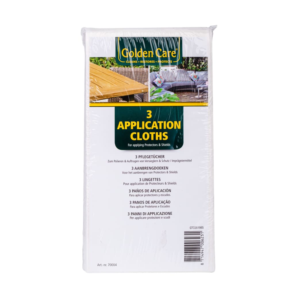 Golden Care Application Cloths White Set