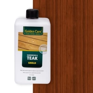 60004 Golden Care Teak Hardwood Shield 1 Litre LIFESTYLE VB