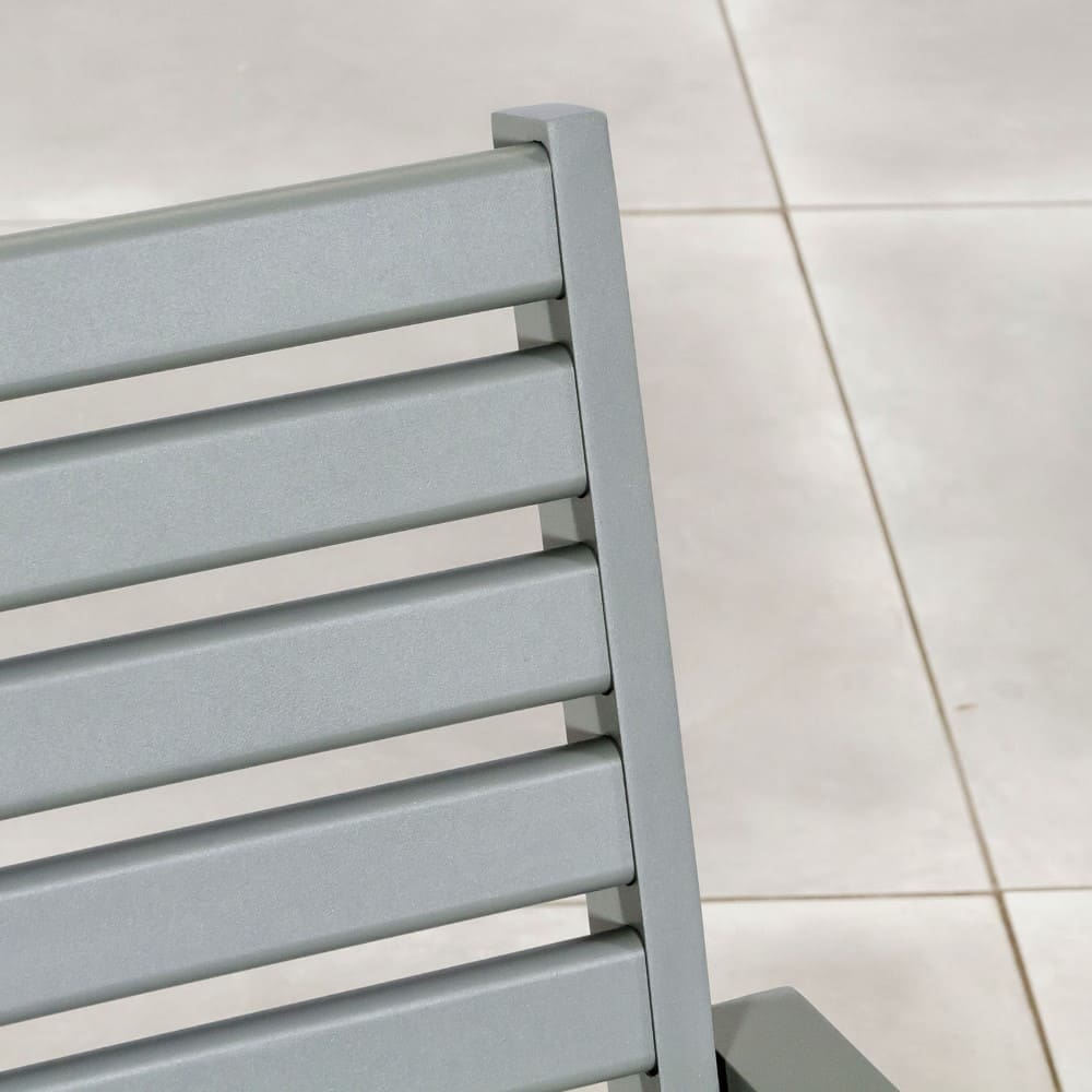 Allie Dining Chair Grey Close Up 2 VB