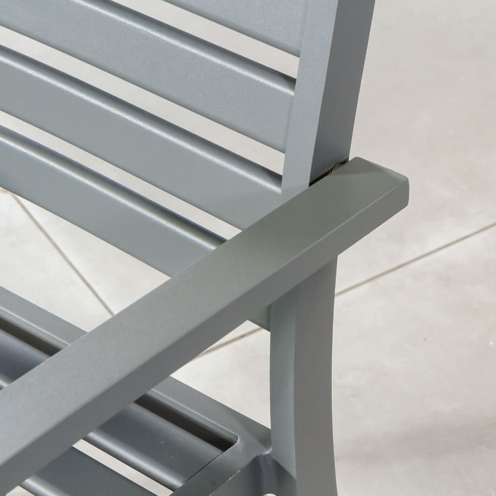 Allie Dining Chair Grey Close Up 3 VB