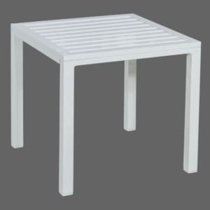 Allie Side Table White VB