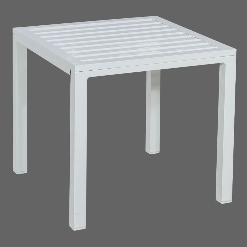 Allie Side Table White VB