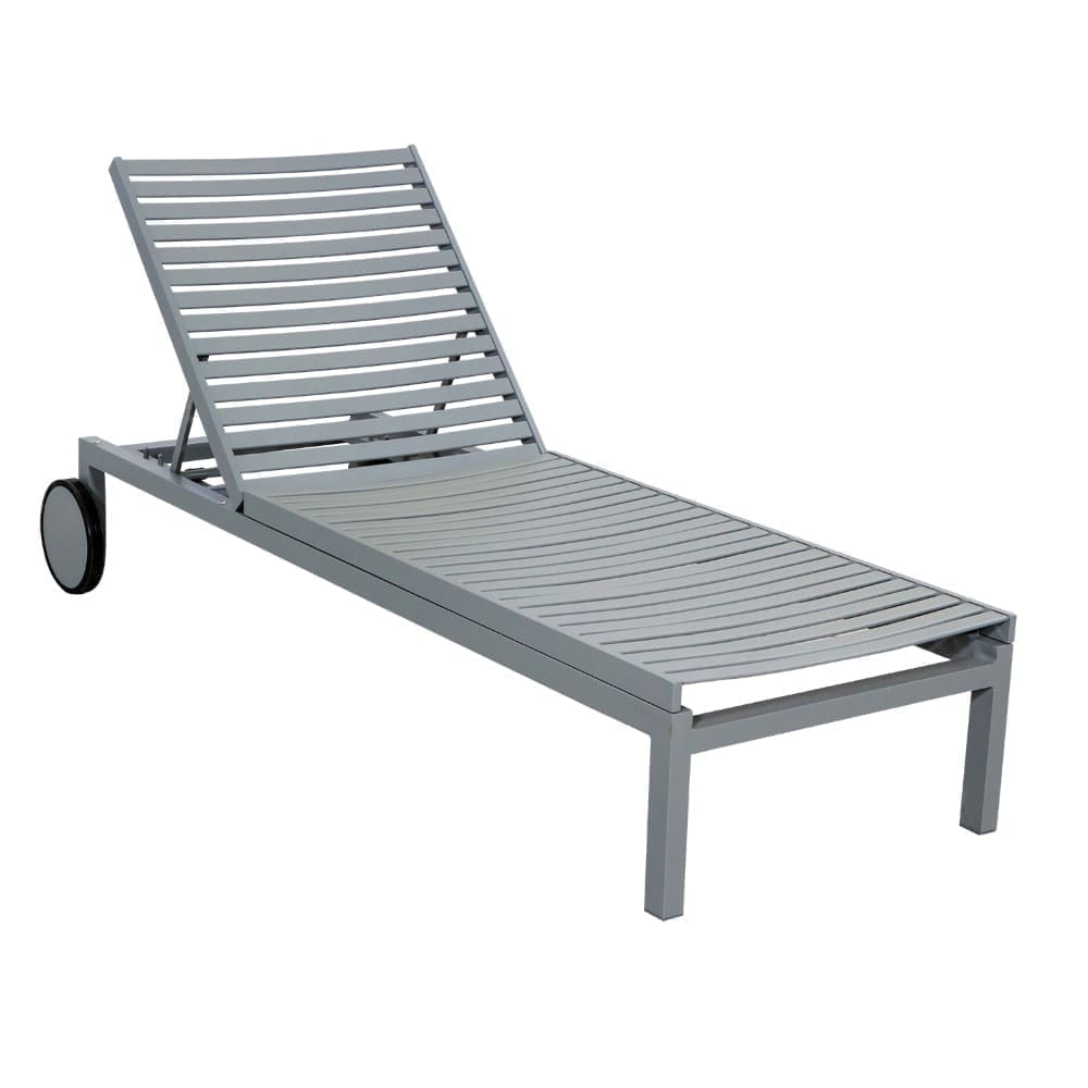 Allie Sun Lounger Grey VB
