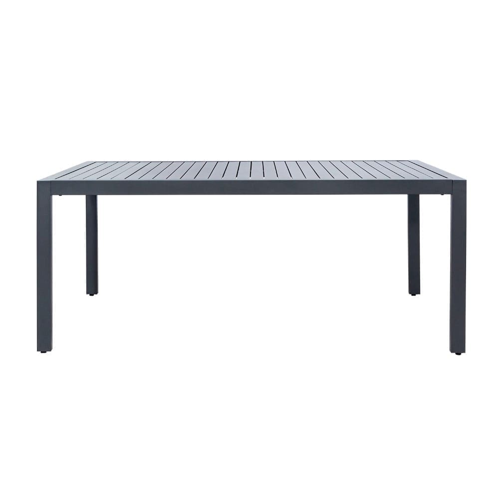 Amalfi 6 Seater Dining Table Charcoal VB