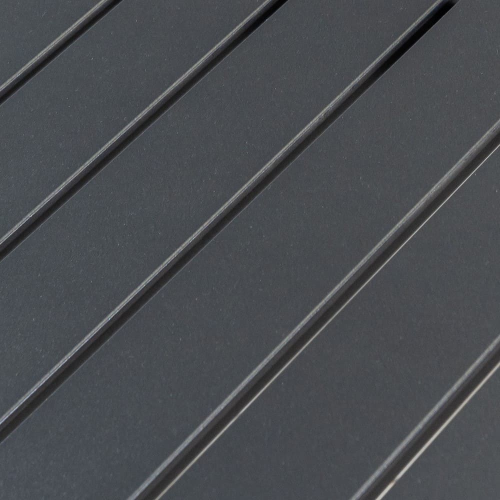 Amalfi 8 Seater Dining Table Charcoal Close Up 2 VB