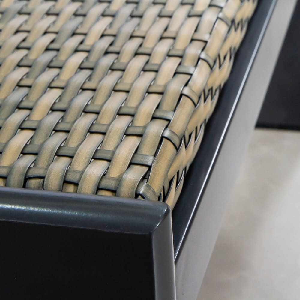 Follina Sun Lounger Charcoal Close Up 3 VB