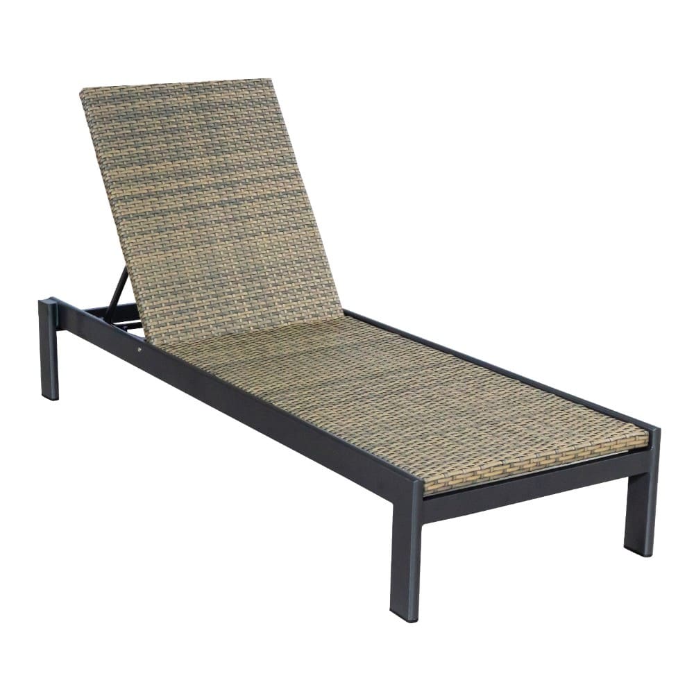 Follina Sun Lounger Charcoal VB