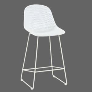 Gardenia Bar Chair White VB