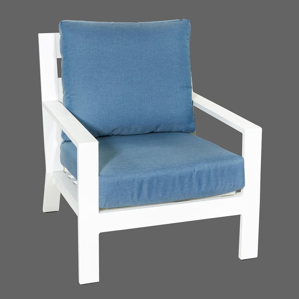 George Lounge Chair Blue VB