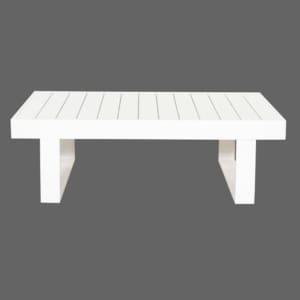 George Lounge Coffee Table White VB