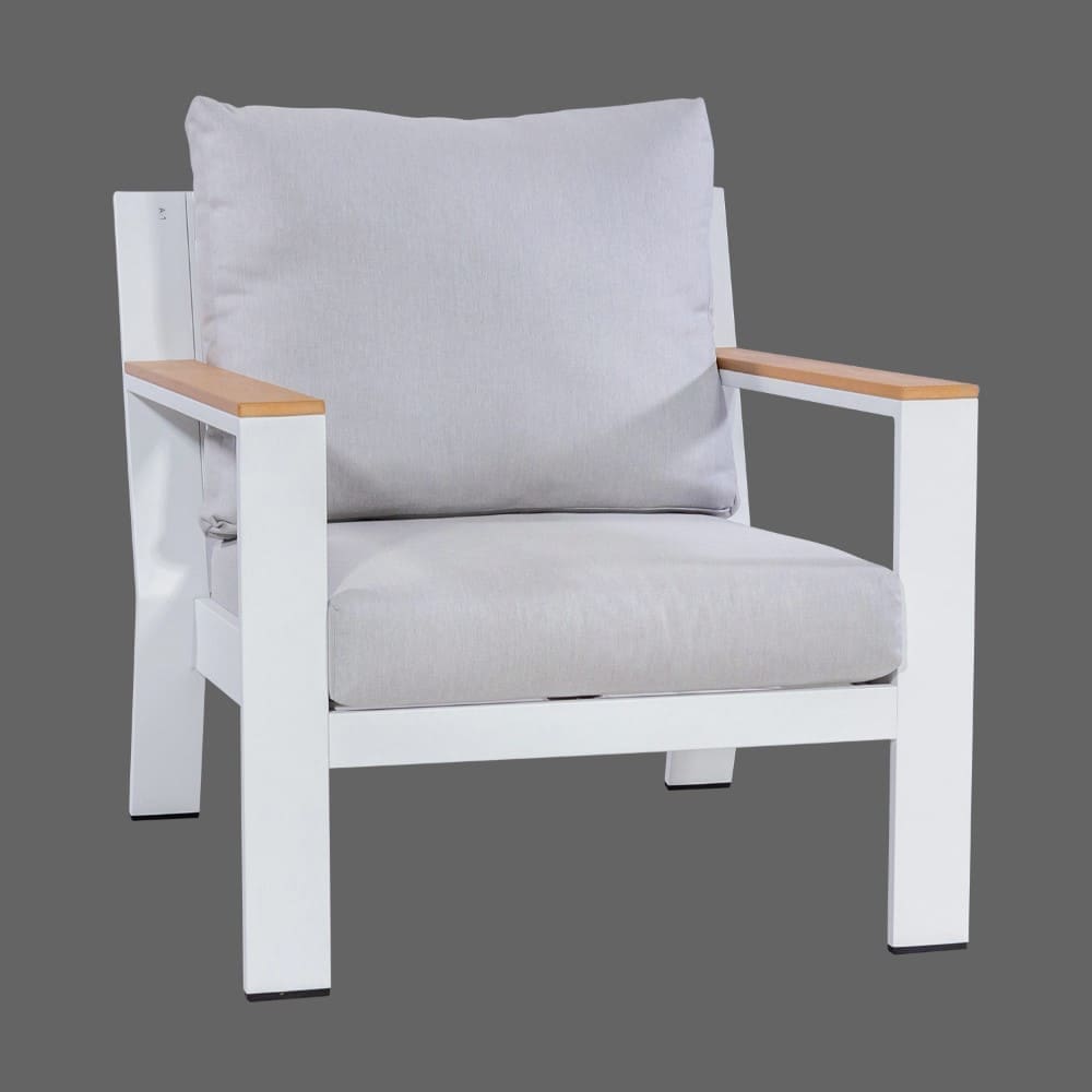 Hamburg Lounge Chair White VB