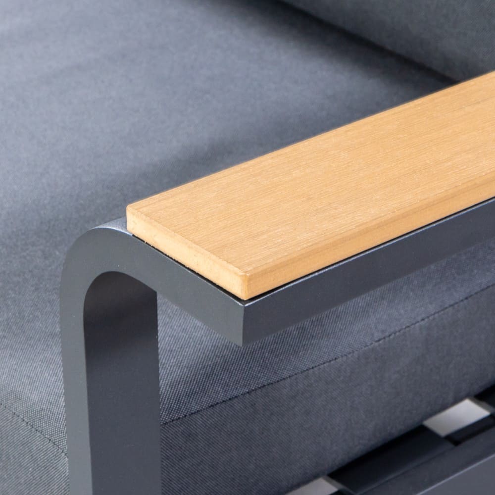Hanover Lounge Sofa Charcoal Close Up VB scaled