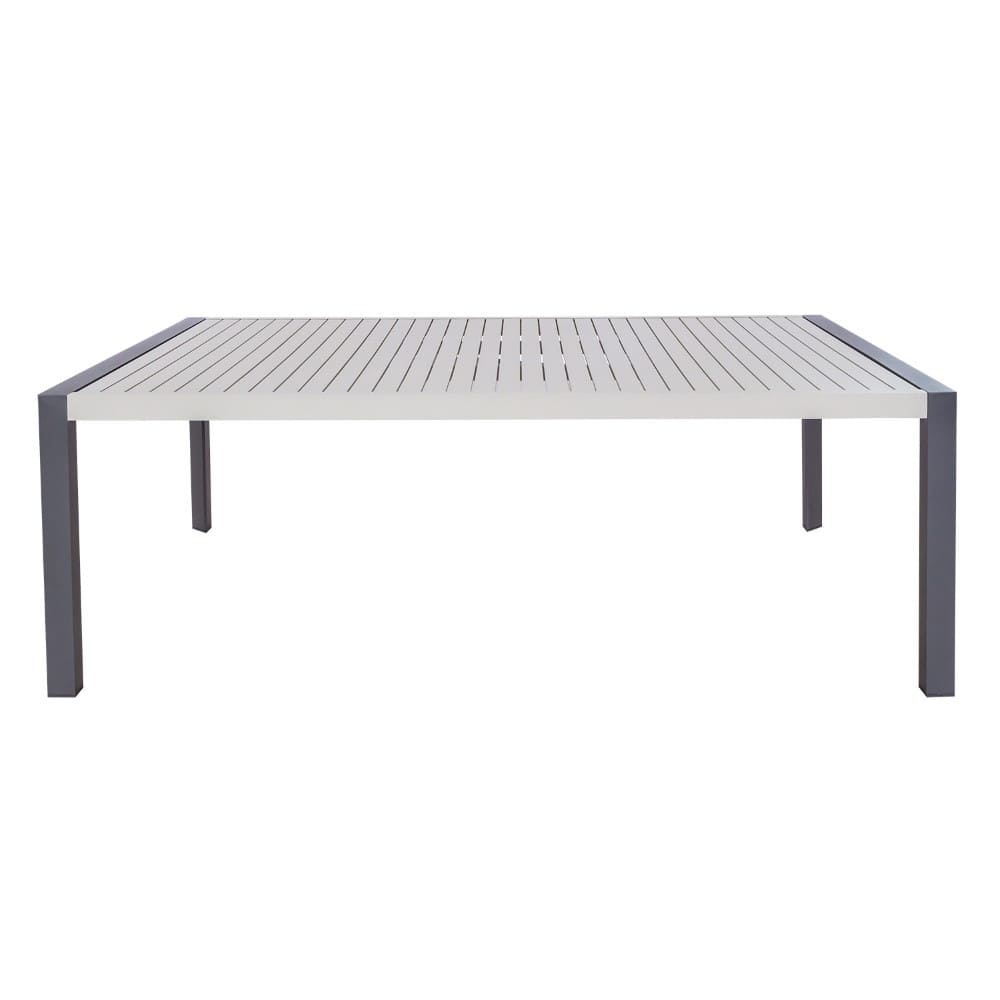 Palermo 10 Seater Dining Table Charcoal VB