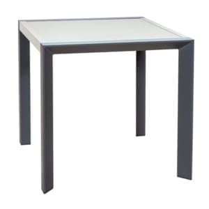 Palermo 4 Seater Bar Table Charcoal VB