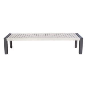 Palermo Dining Bench Charcoal VB