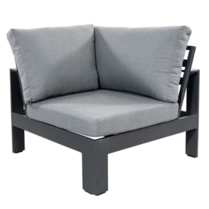 Palm Corner Sofa Charcoal VB