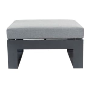 Palm Lounge Ottoman Charcoal VB