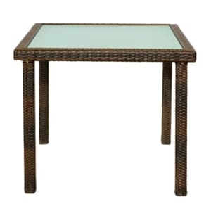 Rose 4 Seater Dining Table Brown VB scaled