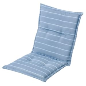 Woody Light Blue Low Back Cushion VB
